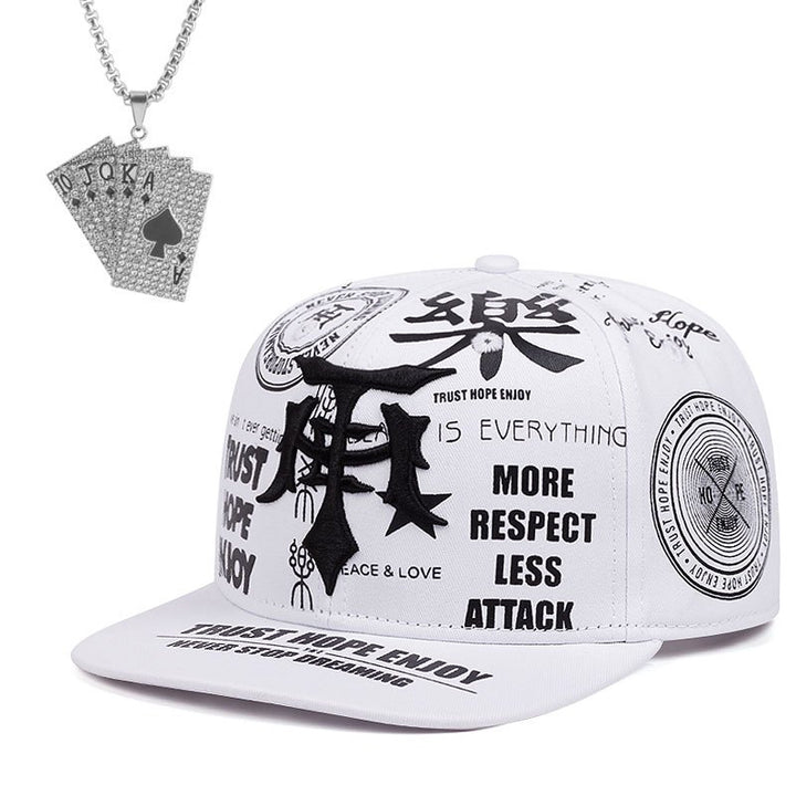 2 piezas: 1 gorra más 1 collar para hombre, estilo urbano, poliéster, temática de fantasía, ideal para montañismo y ciclismo