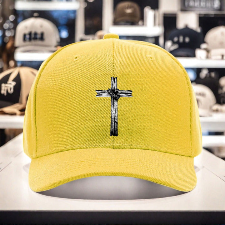 1 gorra fresca con estampado de cruz, tejido ligero de poliéster, ajuste seguro, gorra trucker adecuada para todos los géneros, ajustable, ideal para aventuras al aire libre durante todo el año