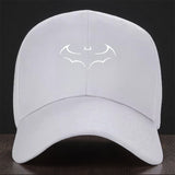Gorra de béisbol con estampado de murciélago, gorra trucker ajustable para hombres y mujeres, ideal para deportes al aire libre
