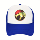 Gorra de béisbol ThunderCats Wheel Snapback, malla ligera y transpirable, ajuste ajustable para hombres y mujeres, estilo urbano, ideal para el Día de San Patricio y ropa casual, gran opción de regalo para las vacaciones, gorra de ropa casual | Gorra gráf