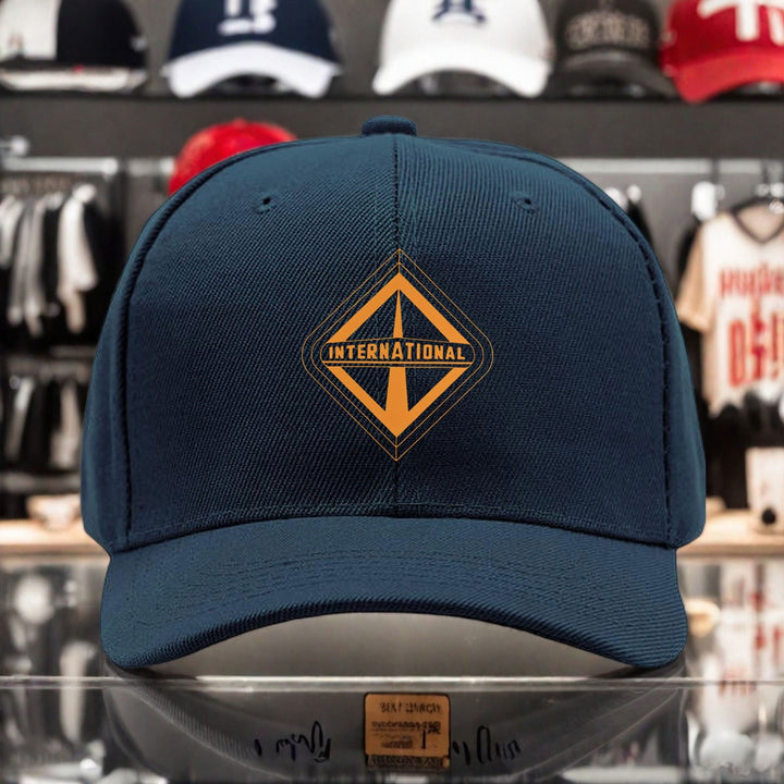 1 gorra fresca con estampado de camión Navistar Internacional, diseño ventilado de poliéster transpirable, gorra de  adecuada para todos los géneros, secado rápido, uso en las cuatro estaciones, ideal para looks casuales y aventuras