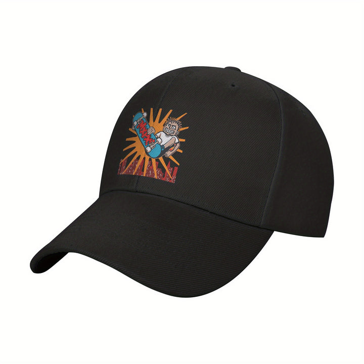 Gorra de béisbol ajustable 'Déjalo suceder' - Ligera, transpirable gorra de sol de poliéster con borde curvo para hombres y mujeres, visor de moda Y2K, ideal para golf y uso casual, gran regalo de vacaciones/día del cumpleaños