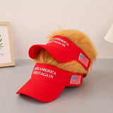 1 Gorra de Camionero de la Campaña de Trump 2024 - Snapback Ajustable, Ajuste Elástico, Rojo Sólido con Texto, Gorra de Béisbol Unisex para Hombres y Mujeres, Estilo Casual