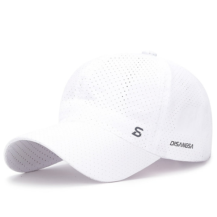 Gorra de béisbol para hombre, ligera, secado rápido, transpirable, protección solar para exteriores, ideal para correr y pescar en verano