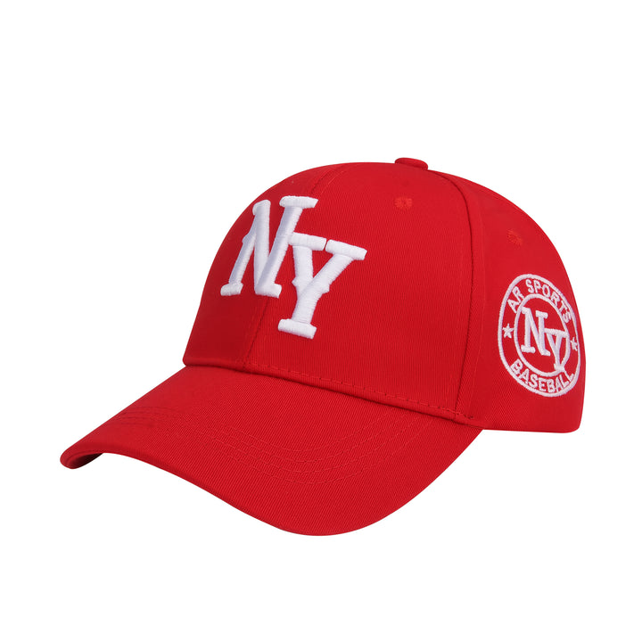 Gorra de Béisbol NY Embroiderada - Gorra de Béisbol Ajustable para Hombres y Mujeres, Ligera y Respirable, Negra con Diseño Blanco NYS de Béisbol, Accesorio de Moda Casual, Gorra de Béisbol, Indumentaria Deportiva
