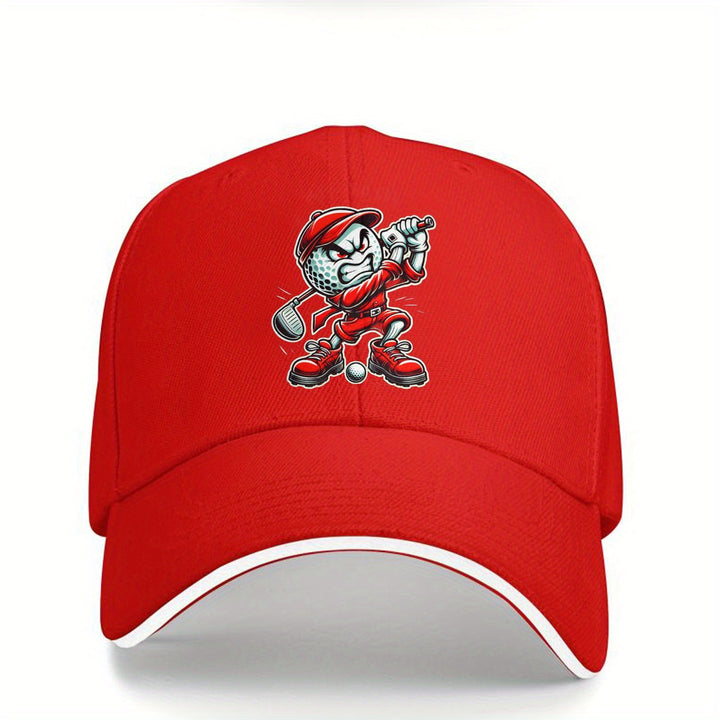 Gorra de béisbol ligera y transpirable para hombre con diseño de golf, ajustable, ideal para actividades al aire libre como pesca, senderismo y ciclismo