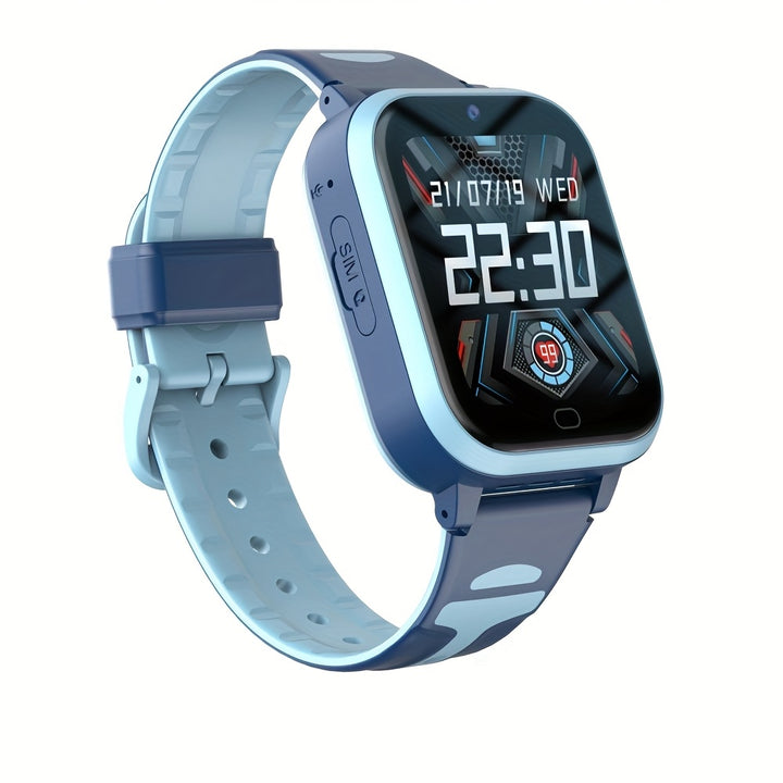 Smartwatch 4G para niños y niñas con GPS, video llamadas, alarma de emergencia SOS, descarga de WhatsApp