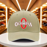 1 Gorra de Béisbol Joe Weider's Olympia - Ligera y Ajustable, para Gimnasio, Deportes, Halloween, Acción de Gracias - Gorro Casual Atlético para Hombres y Mujeres