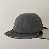 Gorra de Ala Plana con Bordado de Delfín, Gorro Baseball para Mujer - Accesorio al Aire Libre, Moda, Diseño Delgadito y Adjustable, Lavado a Mano, Coleccionistas de Sombreros, Amantes del Estilo