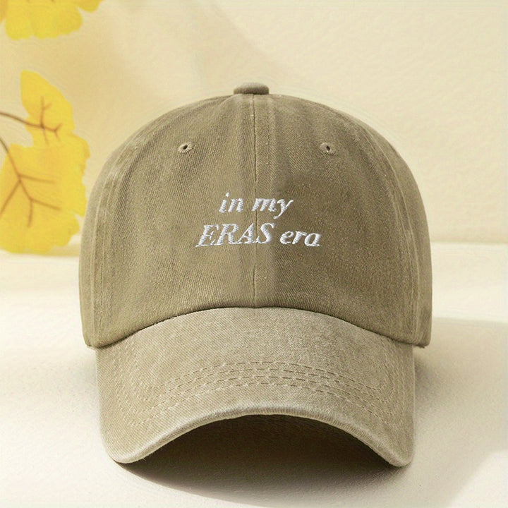 Bordado De Letras Fans Gorra De Béisbol Lavado Desgastado Ajustable Sombreros Para El Sol Concierto Rave Dad Sombrero Para Mujeres Y Hombres