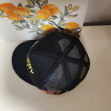 1 Gorra de Béisbol Ligera y Transpirable para Hombre - Diseño de Verano, 100% Poliéster, Lavado a Mano, Negra para Uso Casual, Deportes y Actividades al Aire Libre