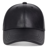 Gorra de béisbol de cuero PU para hombre, opción ideal para regalos - Color a escoger