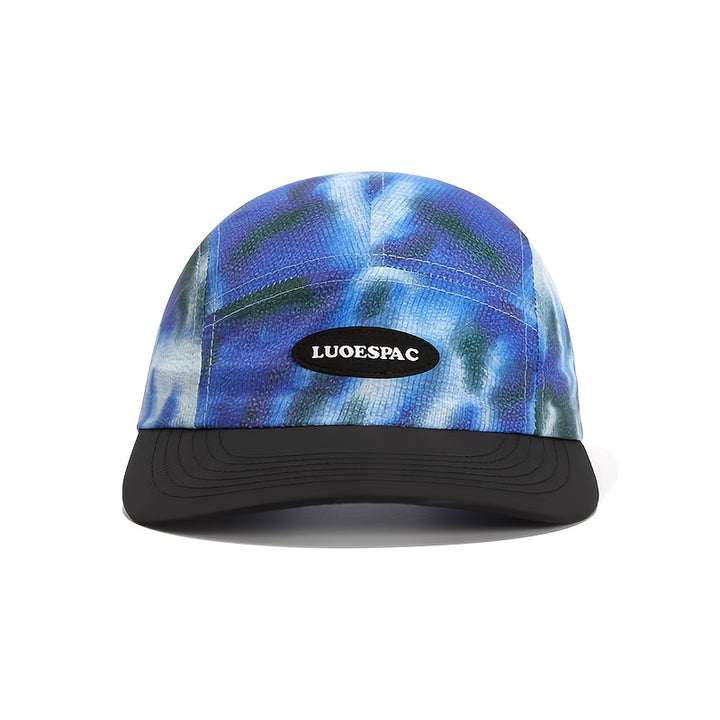 1 Sombrero de basquetbol para hombres y mujeres, secado rápido, ligero, con cierre tipo snapback, diseño audaz en tie-dye y print de leopard, sombrero casual de streetwear para días festivos y attire casual