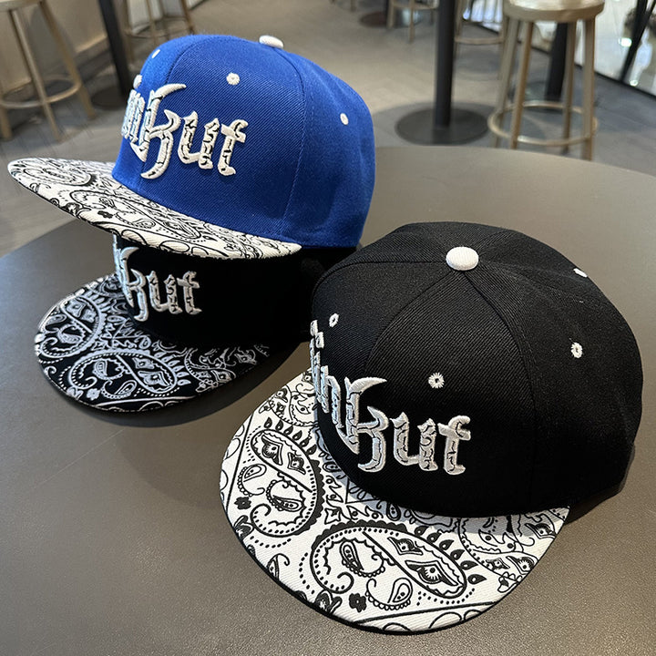 3 gorras de visera plana para hombre y mujer, estilo urbano hip hop, gorra de béisbol americana, gorra dura para estudiantes, primavera, otoño y verano