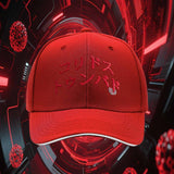 Gorra de béisbol unisex EL BARBAS X CT KARIDOSU TUMBADO - Snapback ajustable, ligera y transpirable, rosa con rojo y diseño gráfico, perfecta para actividades al aire libre y uso casual, gorro casual | Gorra de béisbol de moda | Gorra ligera