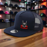 1 gorra de béisbol con logo KENWORTH para camiones - Snapback ajustable, respaldo transpirable en malla, ligera y cómoda tela poliéster. Ideal para hombres conductores de semirremolques o eventos casuales e informales (estampado /rojo). Apto todo el año.