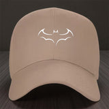 Gorra de béisbol con estampado de murciélago, gorra trucker ajustable para hombres y mujeres, ideal para deportes al aire libre