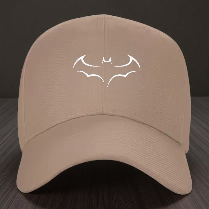Gorra de béisbol con estampado de murciélago, gorra trucker ajustable para hombres y mujeres, ideal para deportes al aire libre