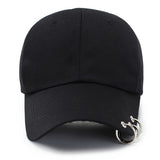 Gorra de basquetbol, hip-hop ajustable con studs, diseño unisex, ideal para deportes al aire libre