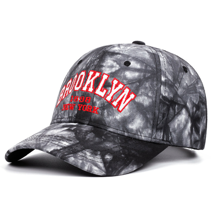 Gorra de béisbol ajustable para hombre y mujer con letras de Brooklyn New York - Gorra snapback transpirable, diseño ligero casual y deportivo para todas las estaciones