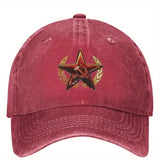 Gorra Casual de Béisbol con Emblema Militar Ruso, Gorro Trucker Primaveral para Exteriores Gimnasio Hip-Hop Unissex Divertido