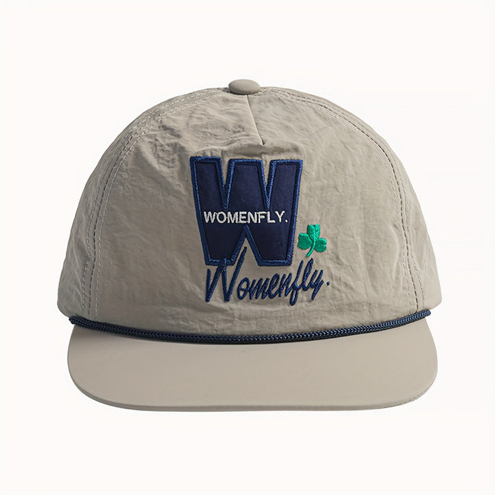 Gorra de béisbol Quick-Dry delgada, patrón bordado, adecuada para hombres y mujeres, sombrero de pico de pato para exteriores