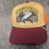 Gorra de béisbol STETSON para hombre con bordado , visera larga y ancha