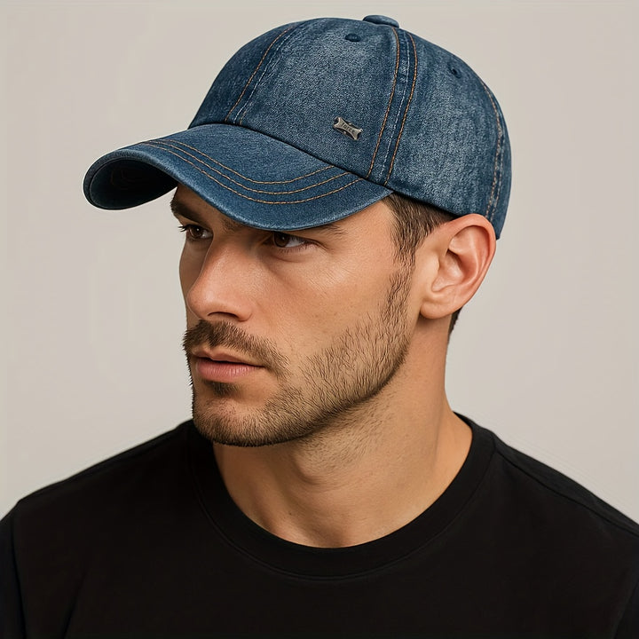Gorra de Béisbol Ajustable de Perfil Bajo para Hombres y Mujeres - Gorra Trucker Lavada Suave con Ojales de Ventilación, Diseño Casual Unisex para Todas las Estaciones, Accesorio Duradero