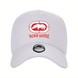 Gorra Trucker Ecko Unlimited con Logotipo y Gráfico de Rinoceronte - Gorra Snapback Ajustable con Visera Curva, Estilo Hip Hop en y Rojo para Hombre y Mujer, Tela Duradera Fácil de Limpiar (Lavado a Mano), Diseño Clásico del Iconic Branding ecko unltd, Có