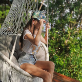 1 Gorra de Béisbol Inspirada en Diseño Floral - Sombrero Deportivo Ligero Ajustable, Transpirable para Viajes y Salidas Diarias Todo el Año, Plegable para Sol