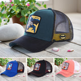 Gorra de Béisbol WB Warner Bros. DC Justice League - Gorra Snapback Ajustable con Superman, Batman, Wonder Woman - Protección Solar Transpirable, para Comic-Con, Halloween, Navidad, Regalos de Cumpleaños - Coleccionable de Superhéroes con Licencia Oficial