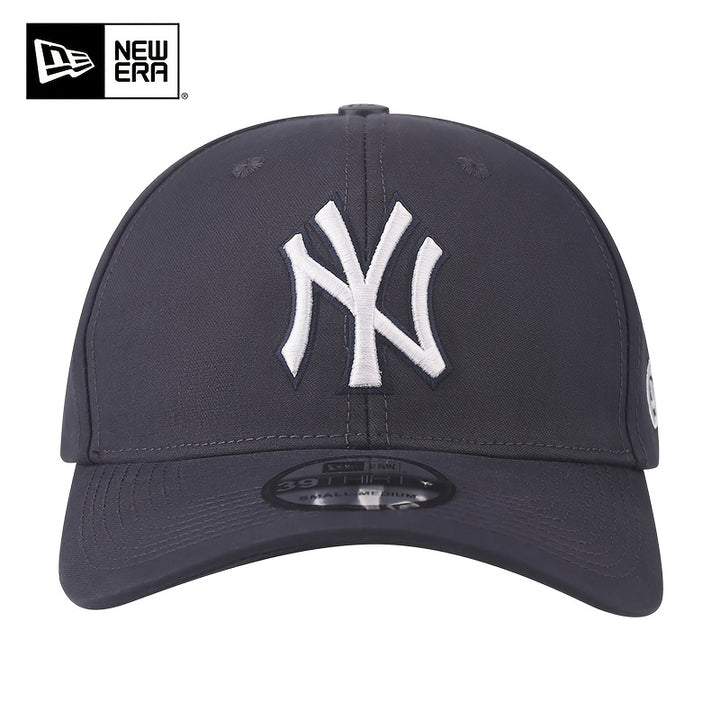 Gorra de béisbol New Era azul y negra con visera curva y tapa rígida, bordado NY - Snapback ajustable, ligera y cálida, diseño de 6 paneles para hombres y mujeres, estilo hip-hop, para camping al aire libre, fiestas, ropa de camping, gorro deportivo, gorr