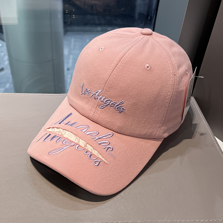 Nuevo bate de béisbol de verano para parejas con bordado retro para mujer, perfecto para ir de compras y mostrar un rostro pequeño.