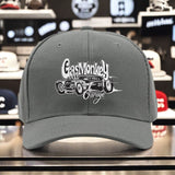 1 gorra fresca con estampado de Gas Monkey Garage, tejido ligero de poliéster, diseño ventilado, gorra de pesca adecuada para todos los géneros, absorbe la humedad, diseño sin estación, ideal para aventuras de mochilero