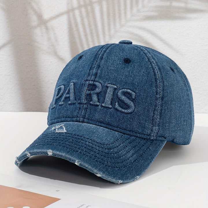 [Gorra de Béisbol Ajustable 100% Algodón] Gorra de Béisbol Ajustable Ligera 100% Algodón - Sombrero de Estilo Urbano para Ropa Casual de Calle y Actividades al Aire Libre