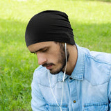 Gorra de calavera de malla 3D transpirable para hombre y mujer - Ajuste elástico, cierre ajustable con visera, ligera y cómoda para ciclismo, gimnasio, running, deportes de verano - Negra, accesorios de ciclismo, diseño elegante, gorro duradero