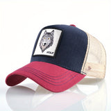 Gorra de verano transpirable para hombre Deportes al aire libre casual Bordado Animal Gorra de béisbol para hombres y mujeres Hip Hop