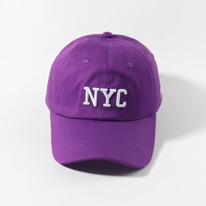 Gorra de béisbol con bordado de letras de  para hombre