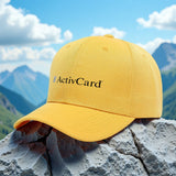 Gorra Deportiva Ajustable para Hombres Activcard - Diseño Ligero y Transpirable de Seis Paneles con Visera Curva, Estampados Divertidos & Rayas en la Vizcaña. Poliéster Duradro Ideal Para Exteriores, ¡Hogar! Gimnasio o Urbano. ¡Lavado a Máquina Disponible