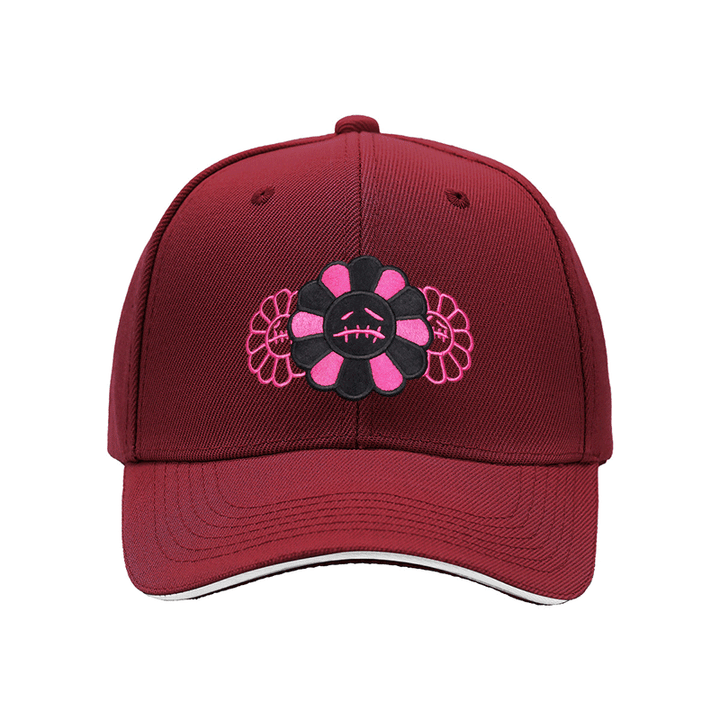 Gorra de Béisbol Clásica con Estampado de Flores, Visera Curva Unisex para Deportes al Aire Libre, Regalo de Navidad, Opción de Regalo para Fiestas de 1 o 2 Piezas