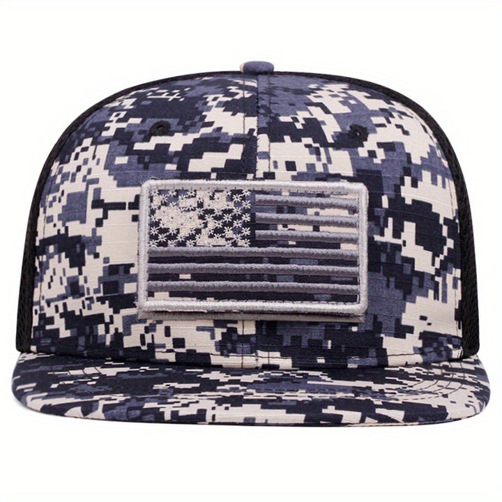 Gorras de Malla Inspiradas en el Militar con Dos Combinaciones de Colores para Entusiastas del Aire Libre