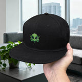 Gorra Snapback Unisex de Dos Tonos con Cierre de Hebilla - Gorro de Invierno Ajustable para Streetwear, Navidad, Exteriores y Casual - Gorra de Béisbol (Tallas Chinas/Tropicales)