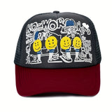 Sombrero de camuflaje verde militar 112FP para mujer - 5 piezas de estampado, gorra de béisbol con visor curvo micro, diseño inspirado en el ejército, cierre ajustable, panel trasero de malla transpirable, perfecto para el Día de San Patricio.