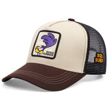 Gorra de béisbol WB Looney Tunes Road Runner bordada para hombres y mujeres, parte trasera de malla transpirable, ajustable con cierre, diseño de dibujos animados para deportes al aire libre y uso casual, accesorio de moda urbana, gorra ajustable, lavable