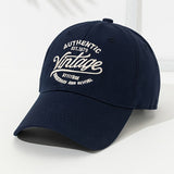 1pc Gorra de béisbol bordada unisex, poliéster 100% ligero no elástico, lavable a mano, sombrero de moda para todos los estilos para hombres y mujeres