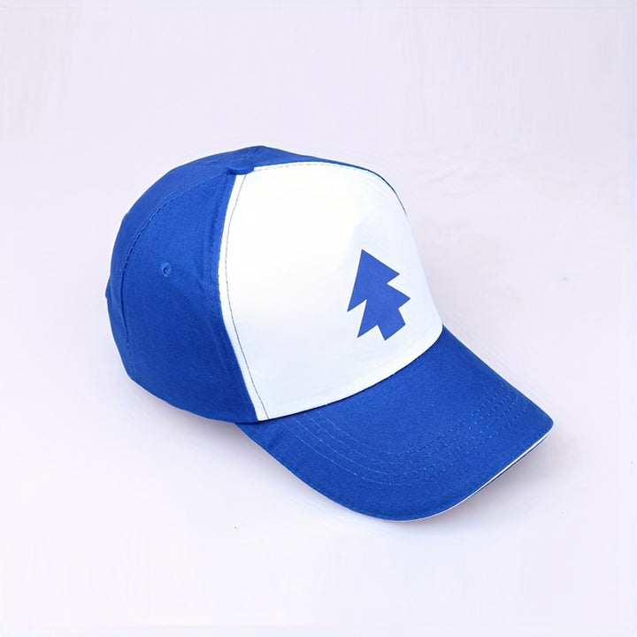 Gorra de Béisbol Azul con Pino, 1 ud Gorra de Béisbol Azul con Árbol de Pino - Sombrero de Verano Unisex con Bordado de Árbol de Pino para Hombres y Mujeres