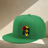 Gorra de béisbol estilo LOVE combinado: moda hip-hop para hombres y mujeres, talla ajustable, estilo urbano sencillo y casual, visera plana, adecuada para todas las estaciones, estilo único