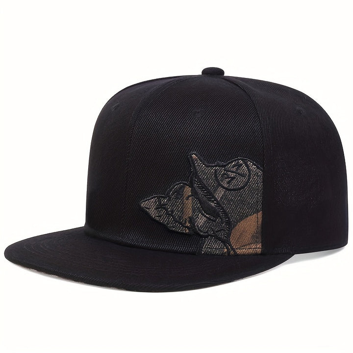 Gorra de béisbol ajustable unisex con bordado de calavera, estilo hip hop, para hombres y mujeres