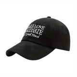 Gorra de Béisbol Unisex Estilo Callejero Americano con Letras, Inspirada en el Hipster y la Danza Urbana, Snapback de Alta Calidad