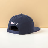 Gorra de Béisbol Azul Marino para Hombre - Gorra Snapback Ajustable con Señal de Mano Dinámica, Tejido Ligero Sin Elasticidad para Hip Hop, Streetwear, Deportes - Accesorio Urbano para Todas las Estaciones para Conciertos, Festivales